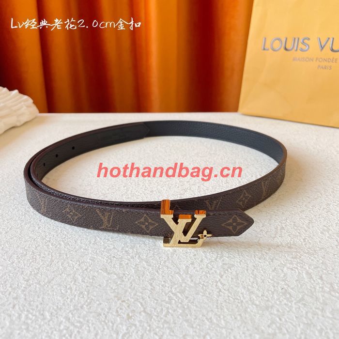 Louis Vuitton Belt 20MM LVB00059 Louis Vuitton Belt 20MM LVB00059